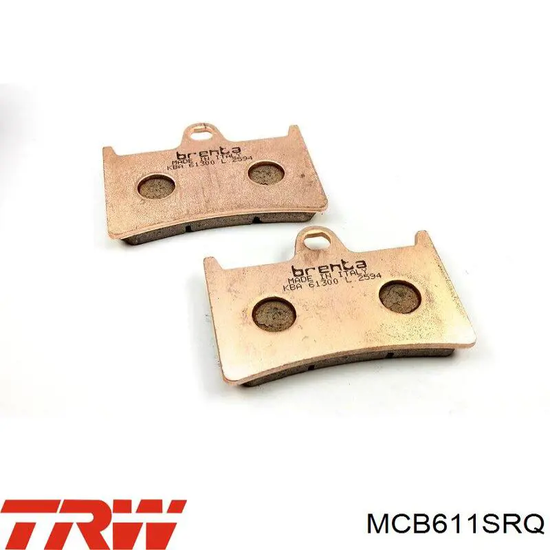 Колодки TRW MCB611 цена, от 28.54 USD