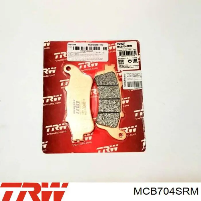 Колодки дисковые  TRW MCB704 цена, от 42.98 USD