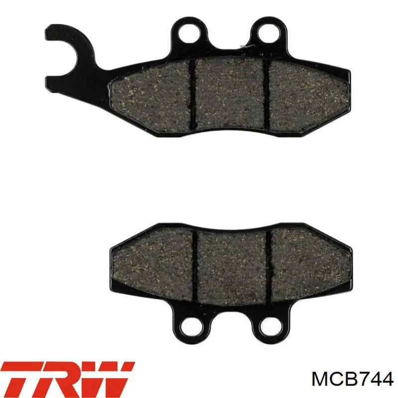 Колодки TRW MCB744 цена, от 26.33 USD