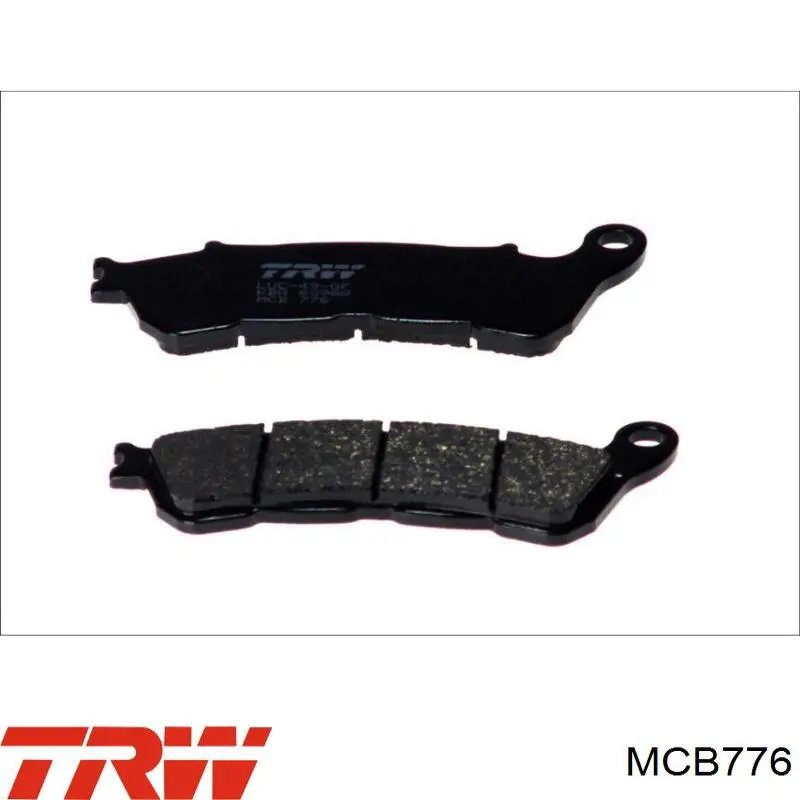 Купить MCB776 TRW Колодки тормозные