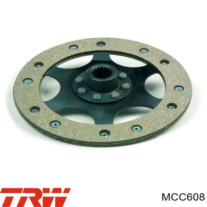 MCC608 TRW Диск сцепления ведомый