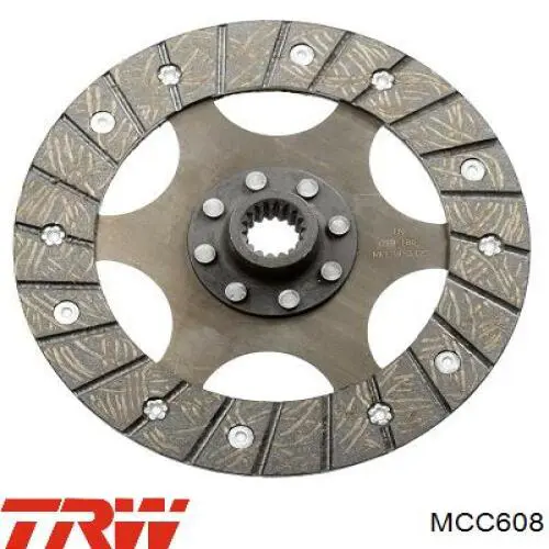 Диск сцепления TRW MCC608 цена, от 93.01 USD