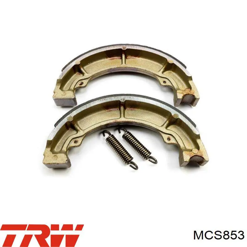 Тормоза рабочие задние ножные и тормозные барабаны TRW MCS853 цена, от 41.31 USD