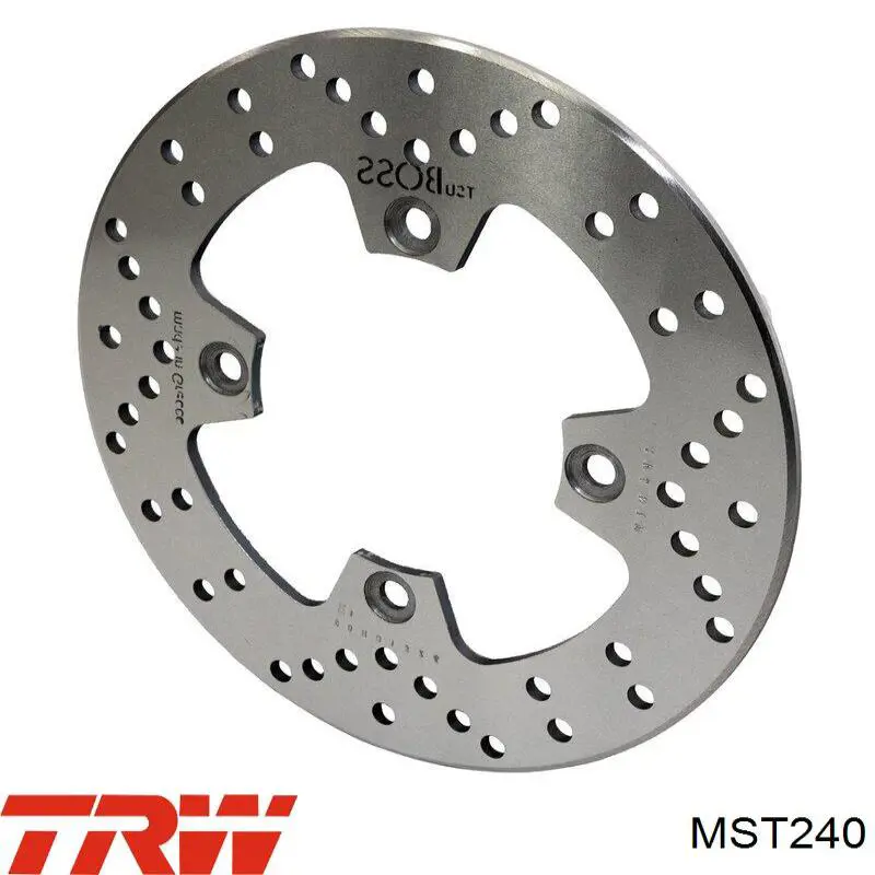 Задний тормозной диск TRW MST240 цена, от 74.17 USD