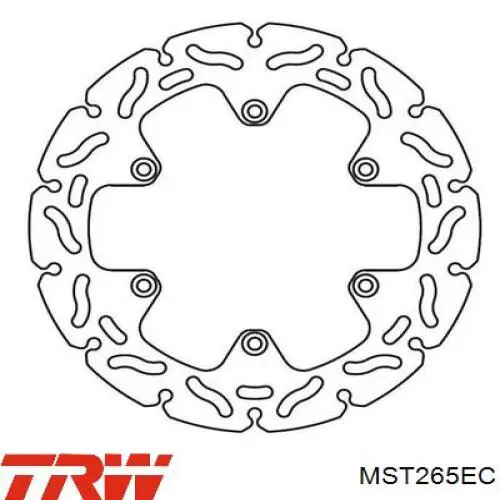  TRW MST265EC цена, от 72.92 USD