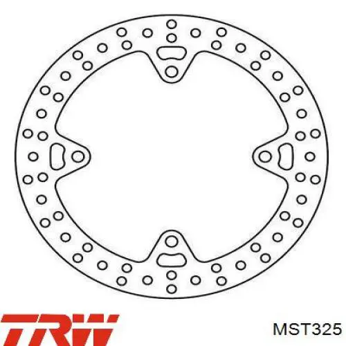 MST325 TRW Дисковый тормоз