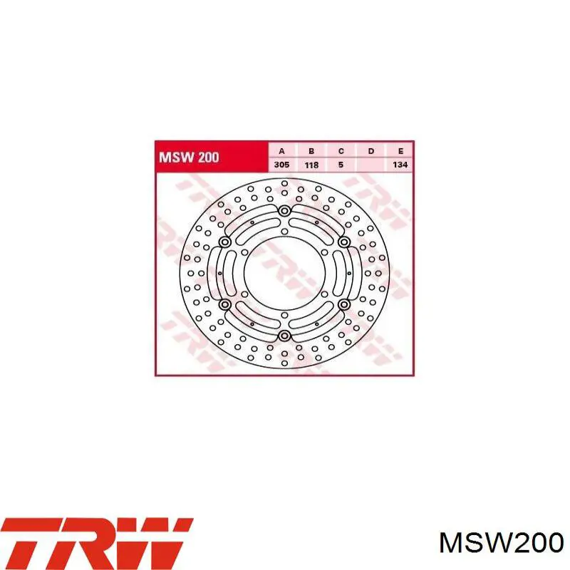  TRW MSW200 цена, от 159.99 USD