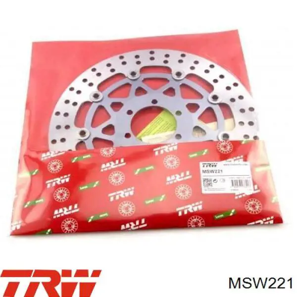 MSW221 TRW Диск тормозной передний