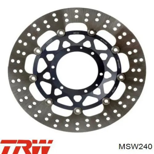 Передние тормозные диски MSW240 TRW