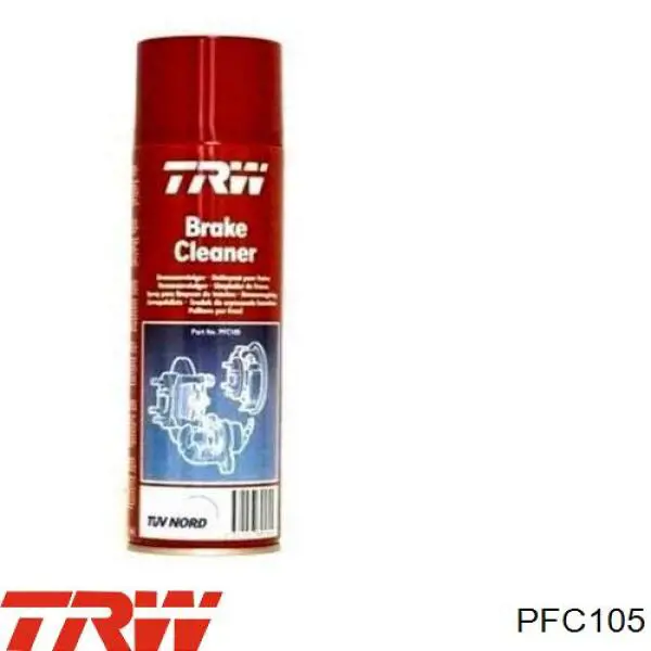 Очиститель и обезжириватель деталей и тормозной системы TRW PFC105