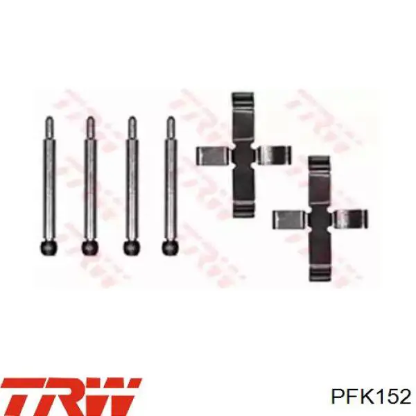 Ремкомплект тормозных колодок Volvo 217831 цена, от 4.68 USD