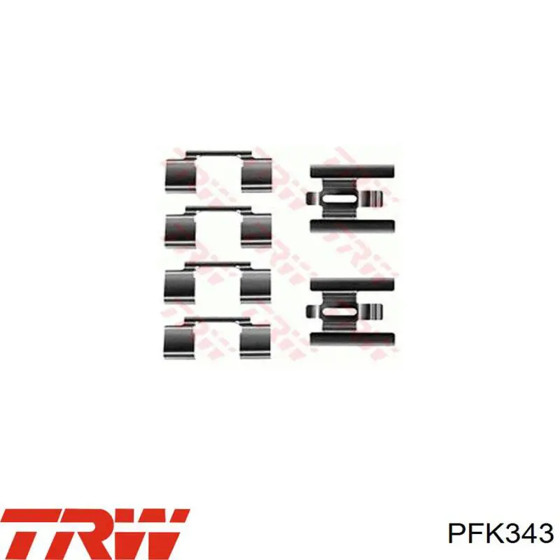  TRW PFK343 цена, от 10.27 USD