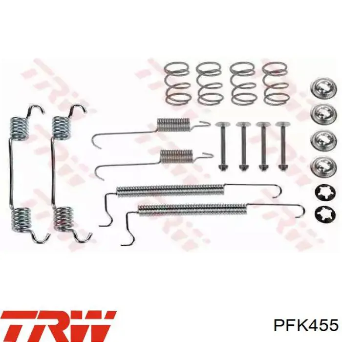 P410515 General Motors Комплект пружинок крепления дисковых передних колодок