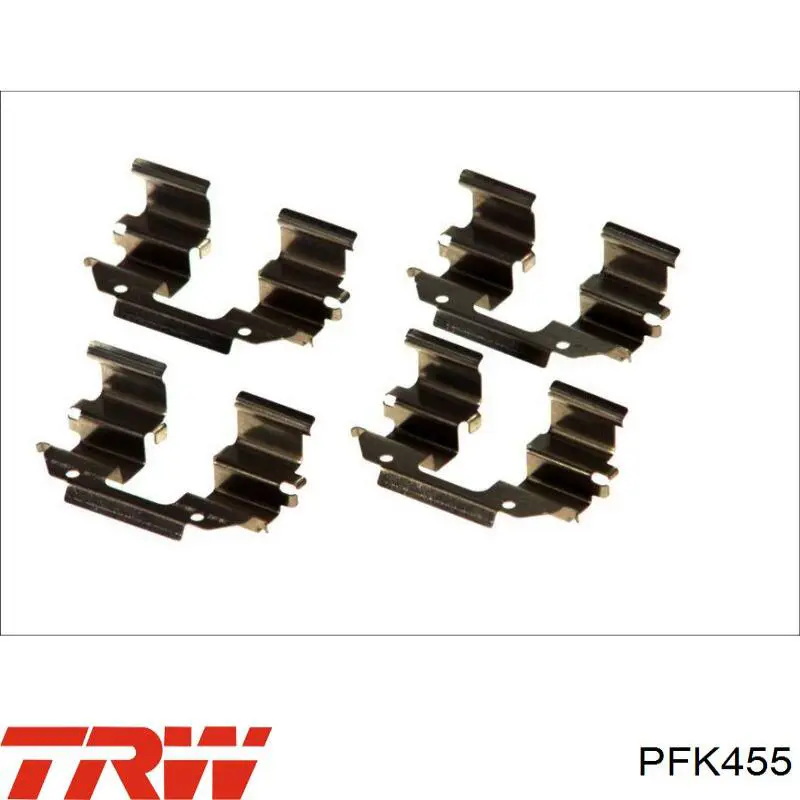 Комплект пружинок крепления дисковых колодок передних P410515 General Motors