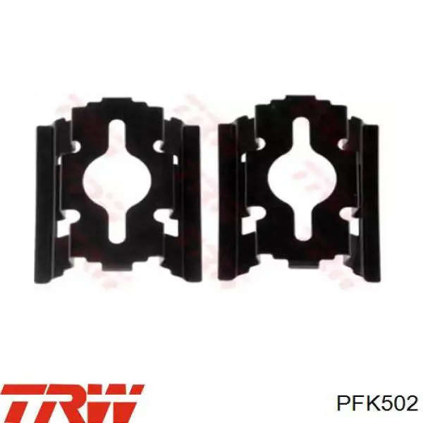 Комплект пружинок крепления дисковых колодок, передних TRW PFK502 цена, от 2.68 USD