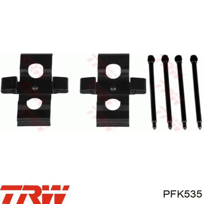PFK535 TRW Ремкомплект торм. колодок