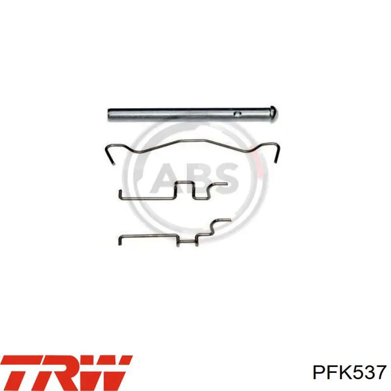 Комплект пружинок крепления дисковых колодок задних TRW PFK537 цена, от 6.74 USD
