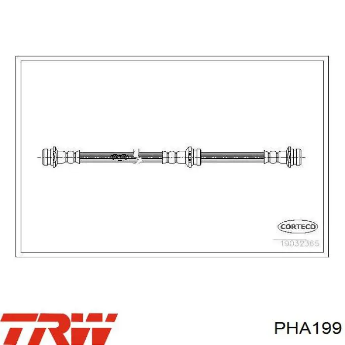 Купить SL4249 ABS Задний тормозной шланг