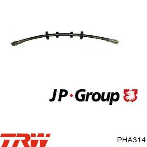 Шланг тормозной передний TRW PHA314