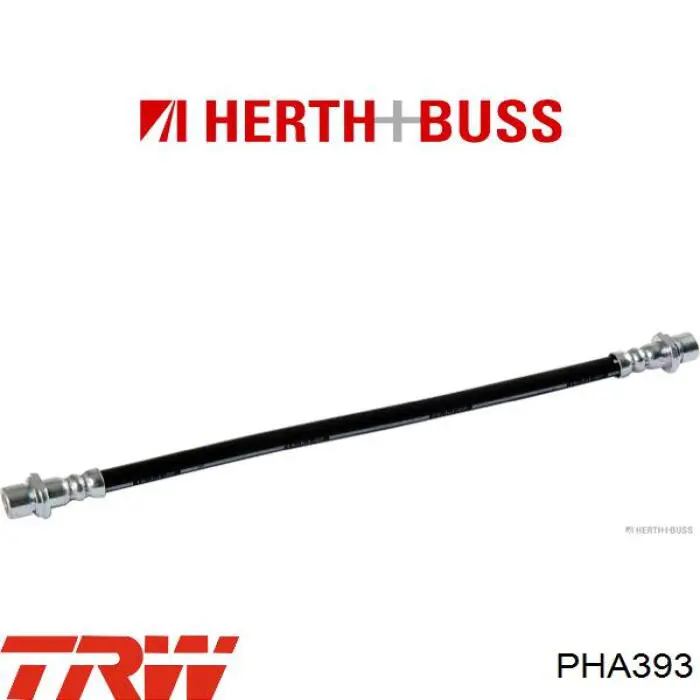 PHA393 TRW Шланг тормозной левый передний