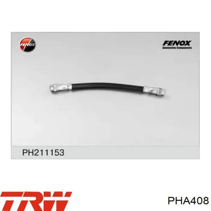 Задний правый тормозной шланг TRW PHA408