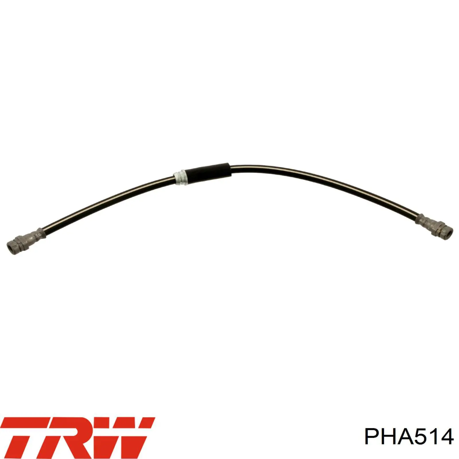 PHA514 TRW шланг тормозной передний