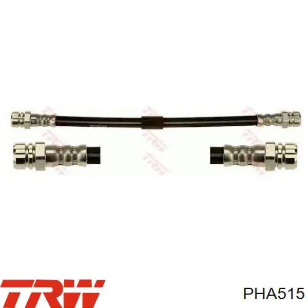 PHA515 TRW шланг тормозной задний