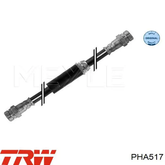 PHA517 TRW шланг тормозной передний
