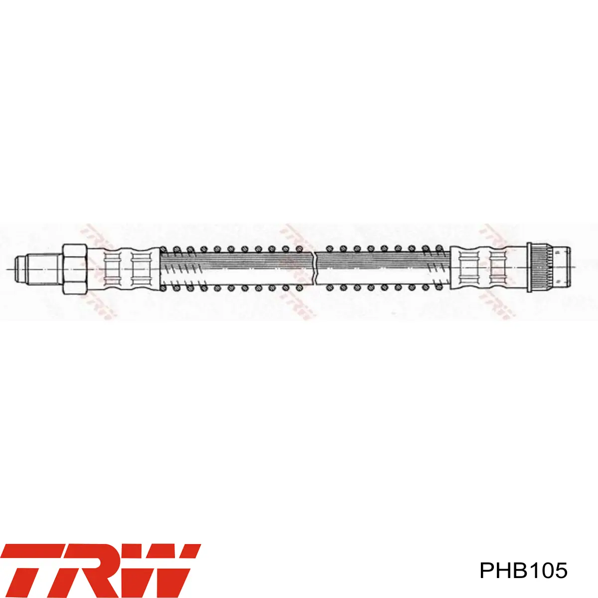 480651 Peugeot/Citroen Гибкая тормозная трубка передняя