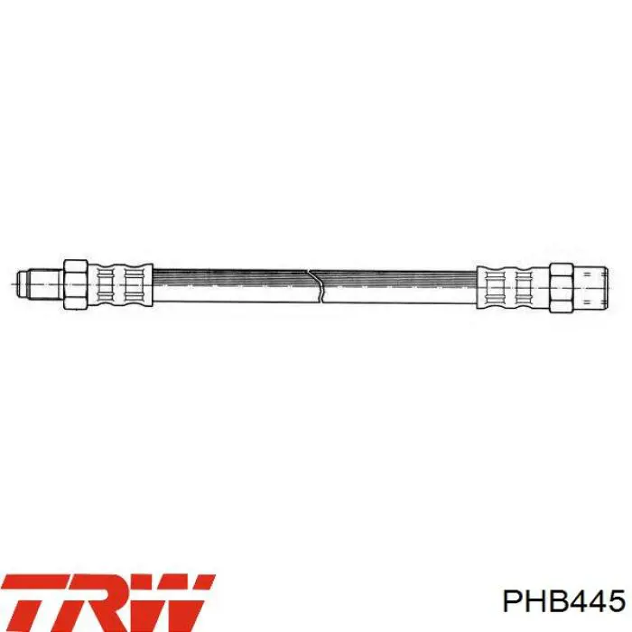 Задний тормозной шланг PHB445 TRW