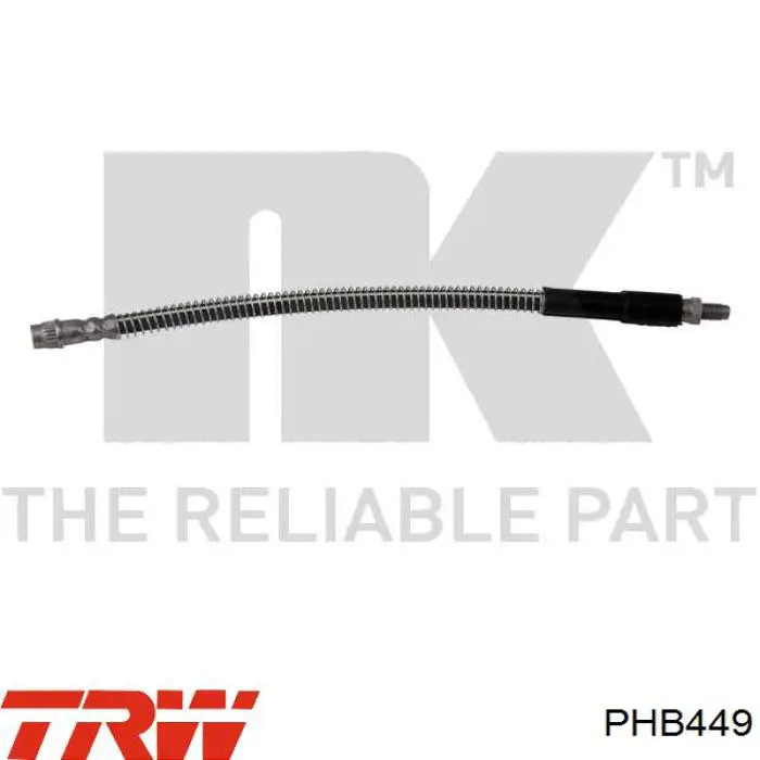 Шланг тормозной передний 7700423975 Renault (RVI)