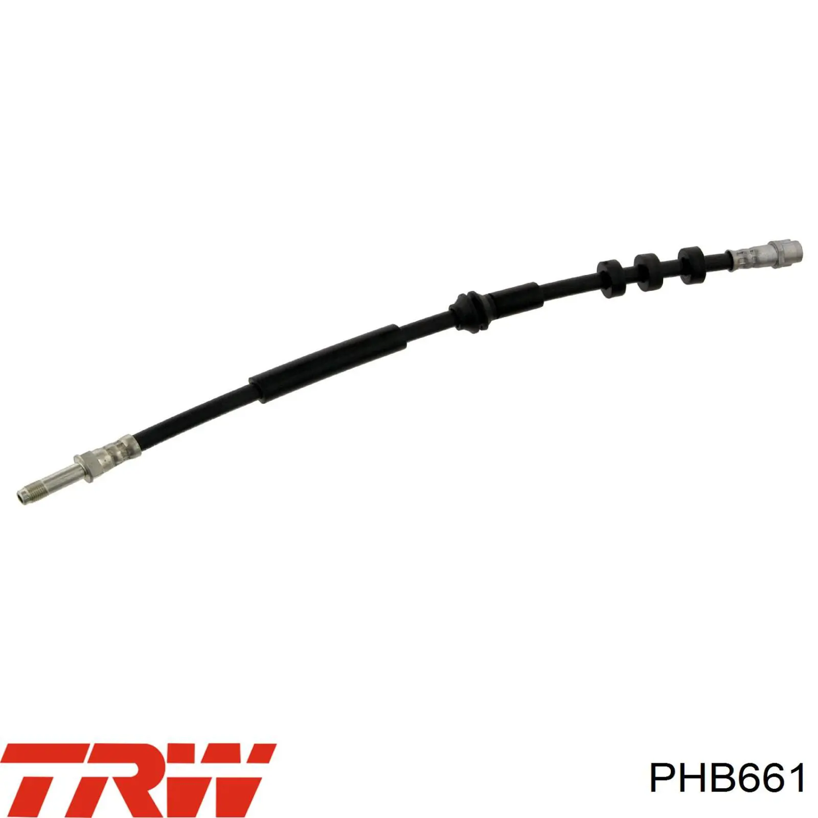PHB661 TRW шланг тормозной задний
