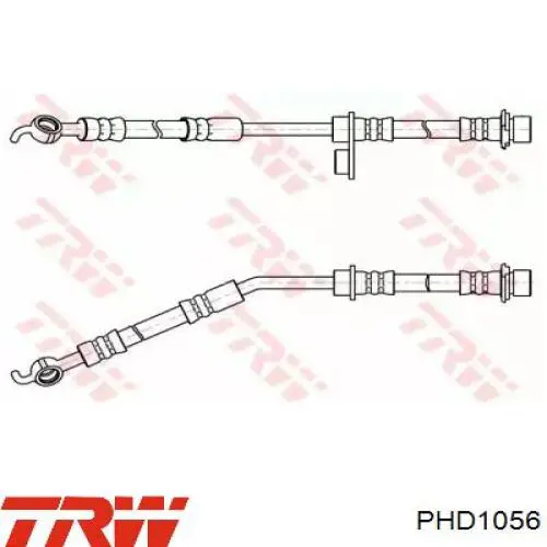 815013281 Triscan Шланг тормозной передний правый