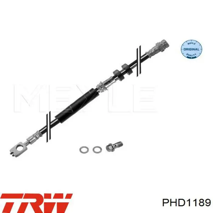 PHD1189 TRW mangueira do freio dianteira