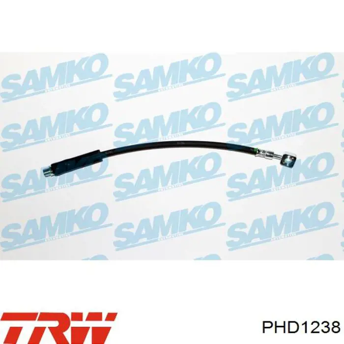 T59087 Brembo Гибкая тормозная трубка задняя