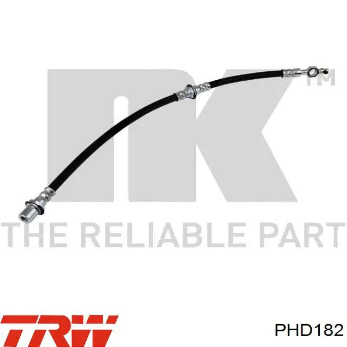 Шланг тормозной передний левый PHD182 TRW