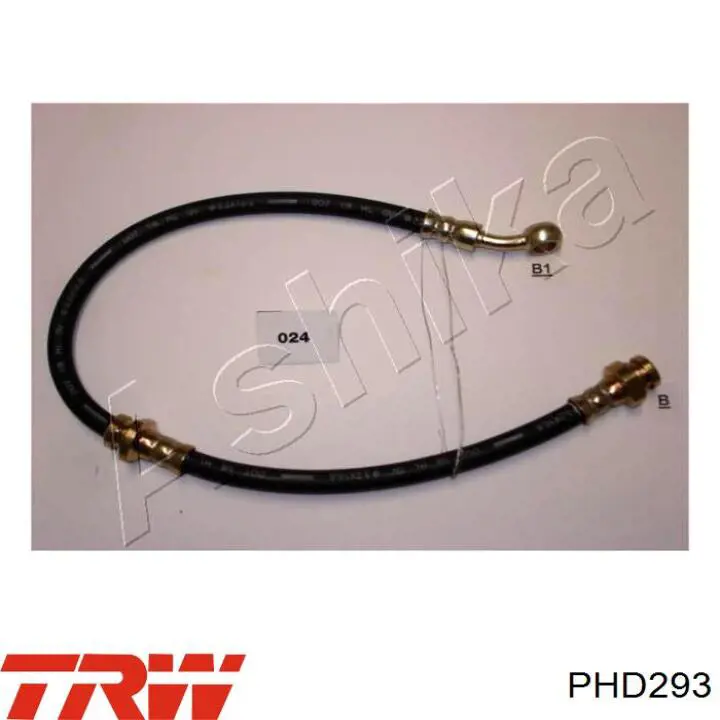 1023692 Ford Гибкая тормозная трубка задняя