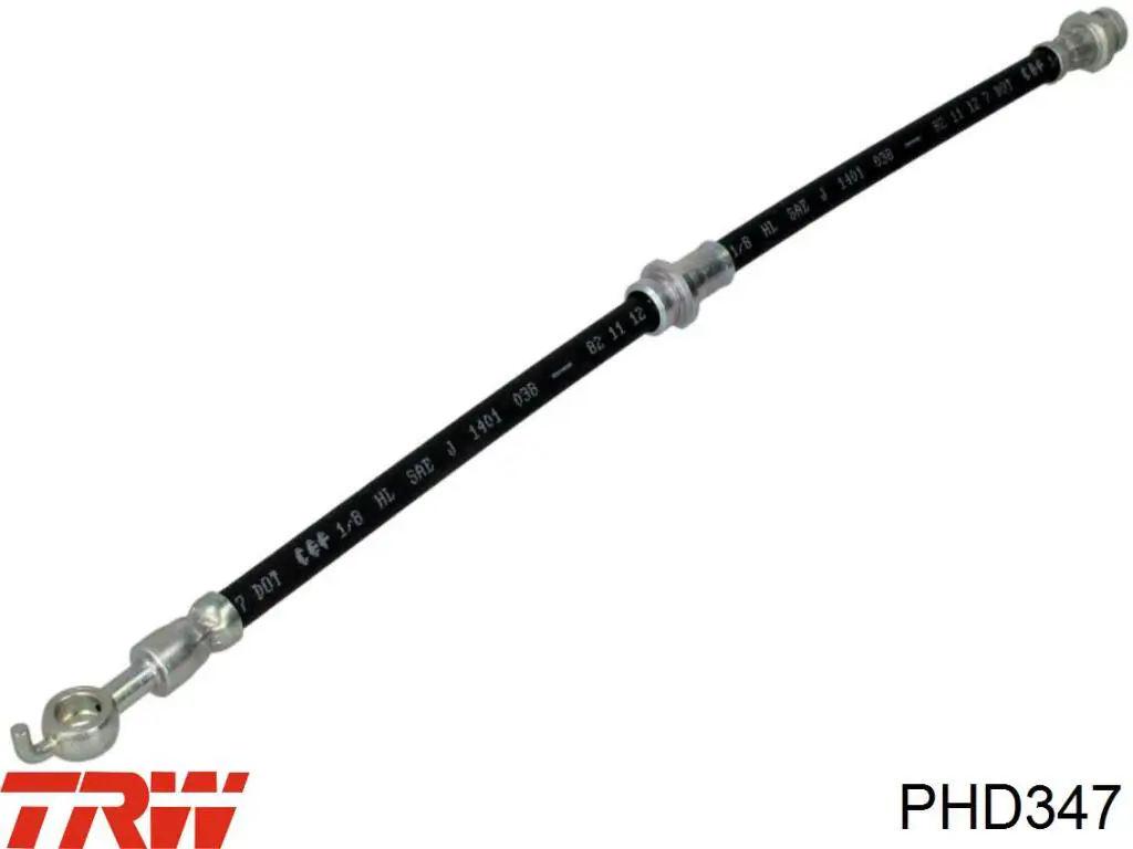 PHD347 TRW шланг тормозной задний