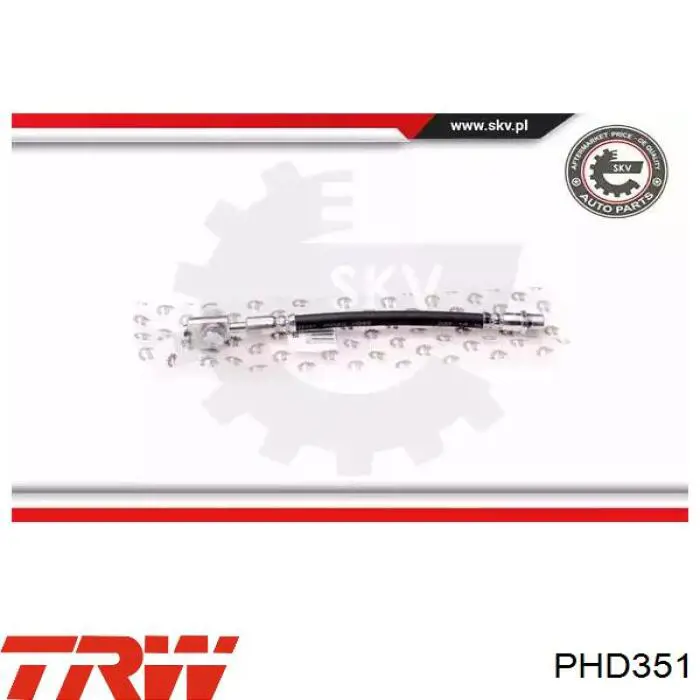 Задний тормозной шланг PHD351 TRW