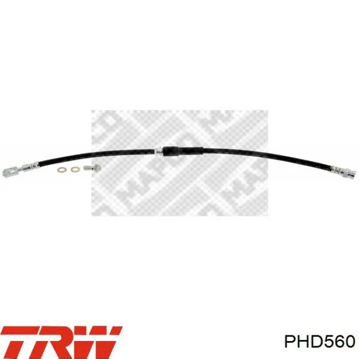 Шланг тормозной передний TRW PHD560
