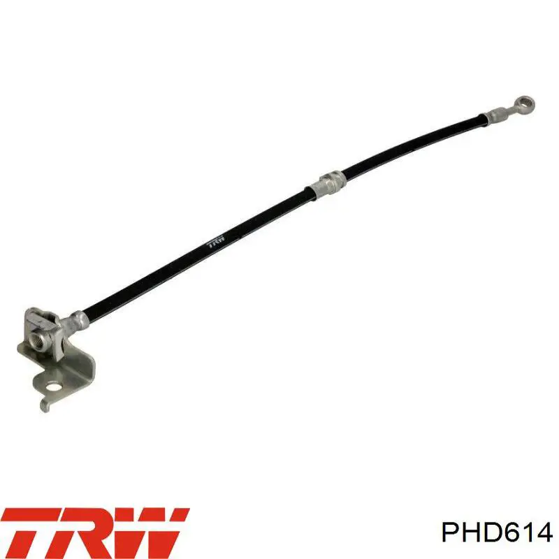 PHD614 TRW шланг тормозной передний левый