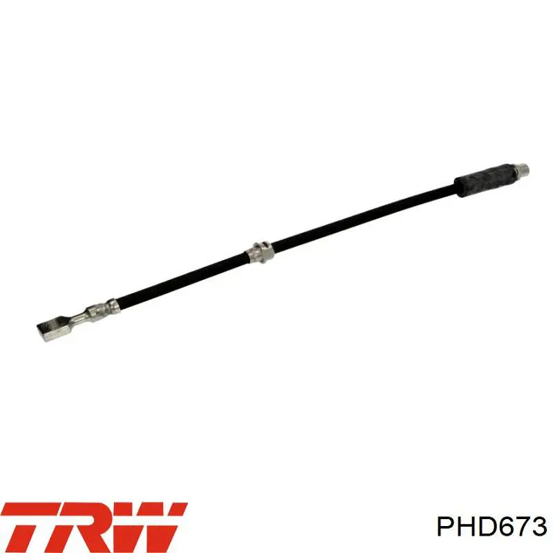 PHD673 TRW шланг тормозной передний