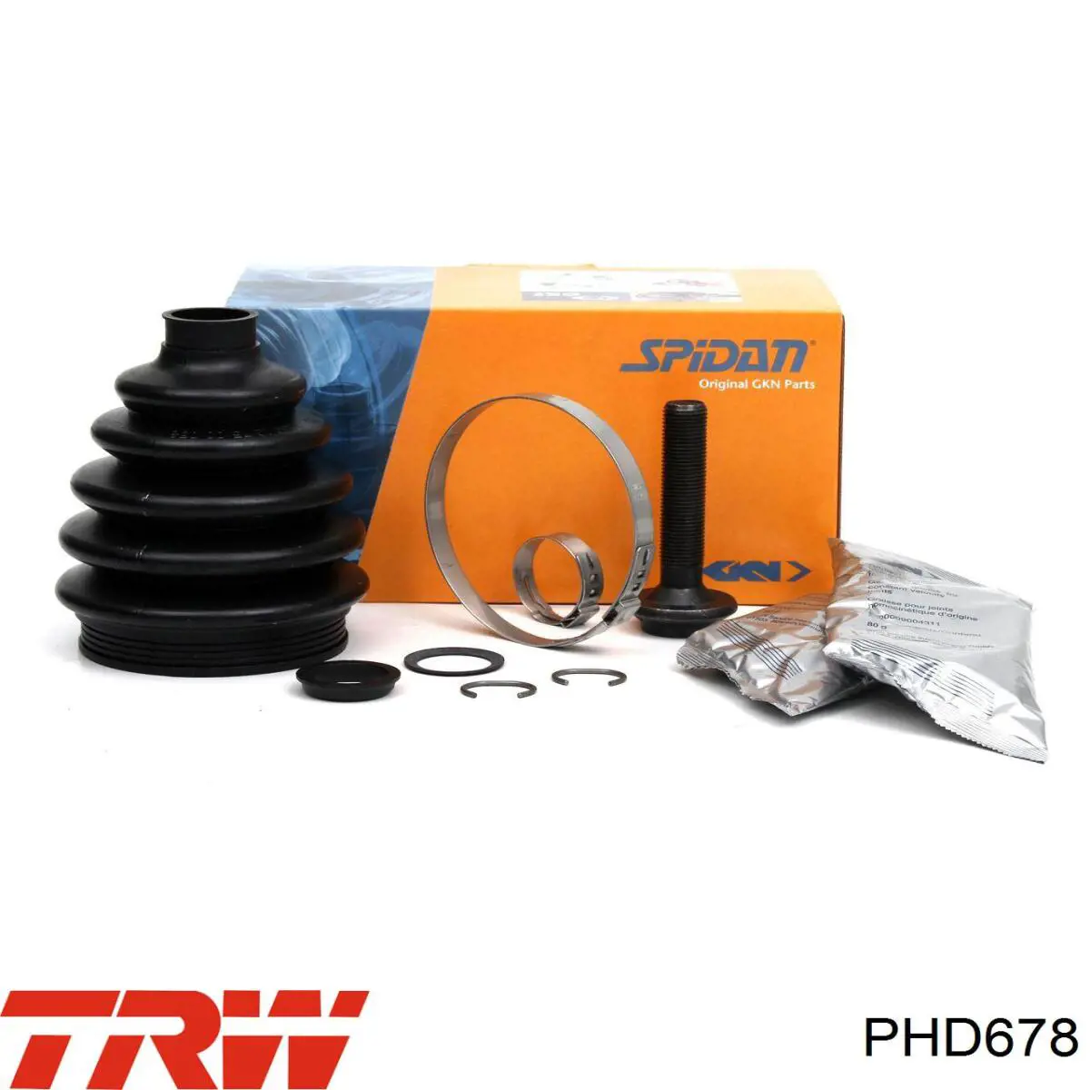 Шланг тормозной передний TRW PHD678