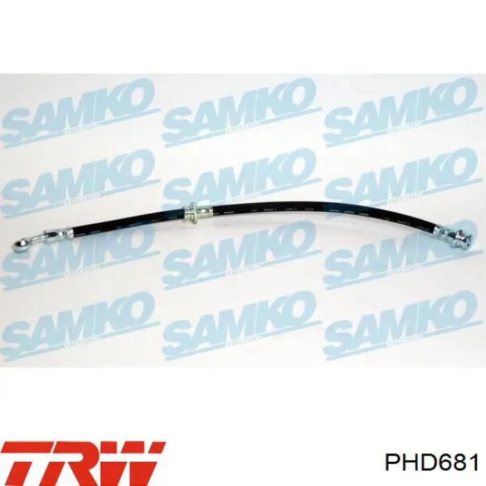 Шланг тормозной передний PHD681 TRW