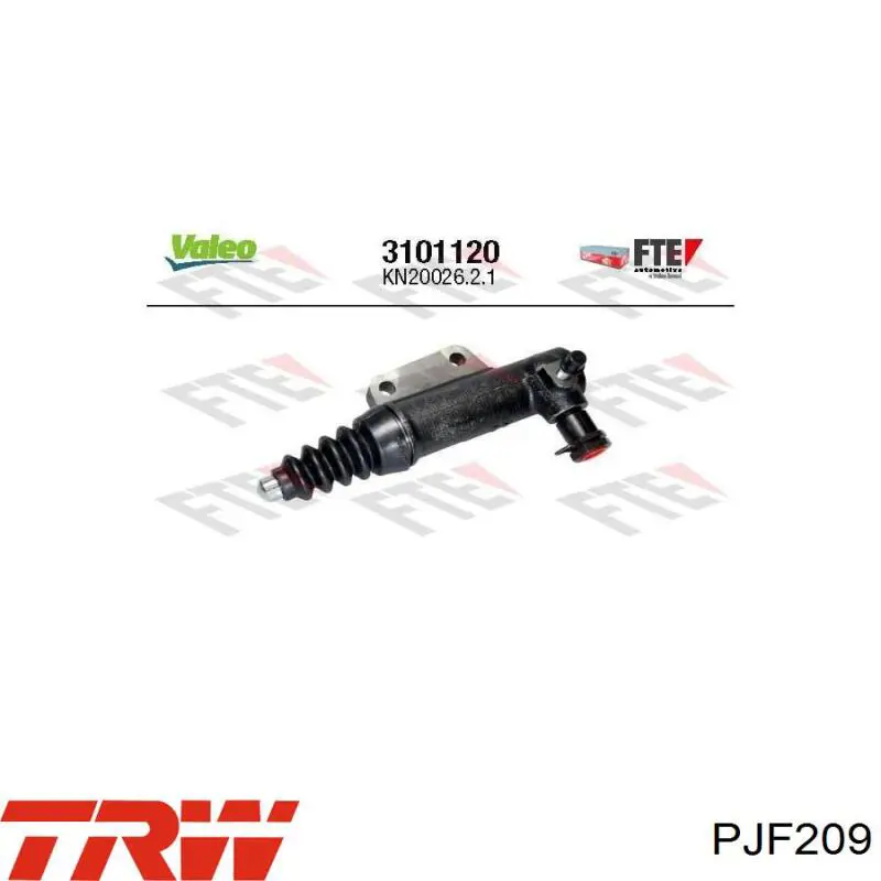 Купить PJF209 TRW Рабочий цилиндр сцепления