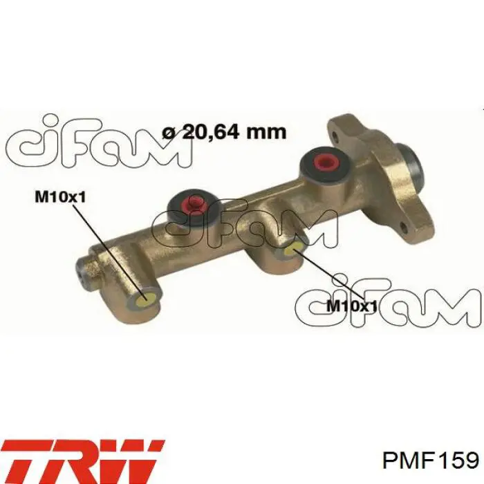 Цилиндр главный тормоза (гидротормозов) Opel 03434062 цена, от 31.14 USD