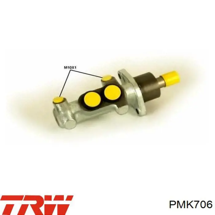 PMK706 TRW цилиндр тормозной главный