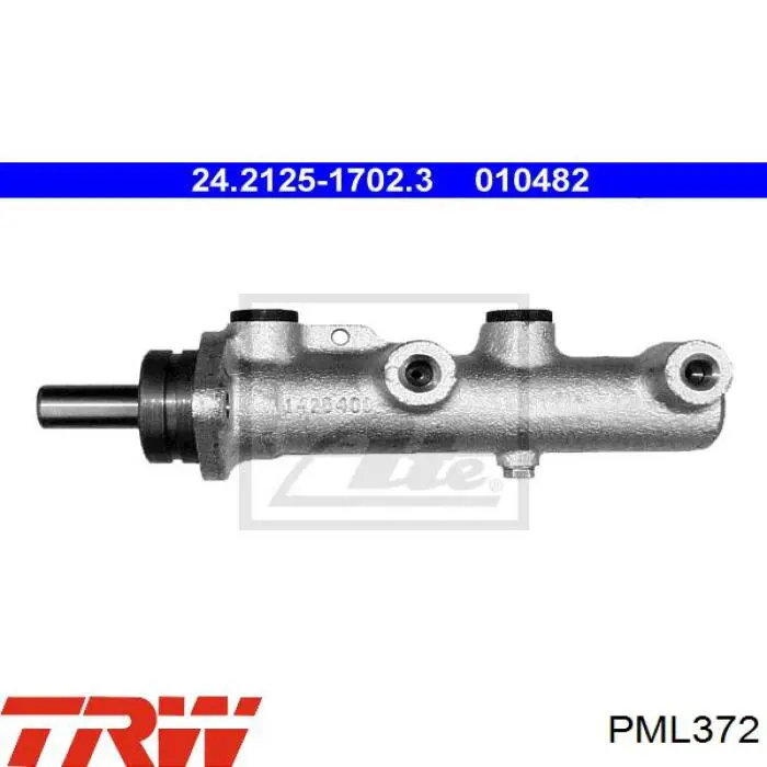 PML372 TRW цилиндр тормозной главный