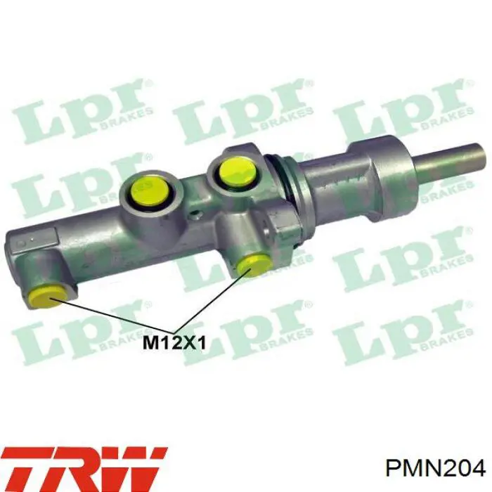 LPR1748 LPR цилиндр тормозной главный