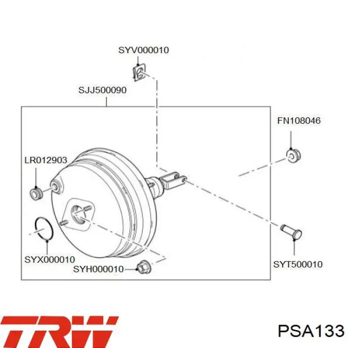 Вакуумник TRW PSA133 цена, от 305.47 USD